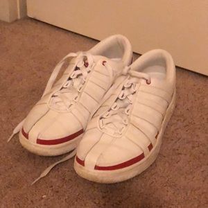 K-swish shoes in very good condition just one mark and a few creases